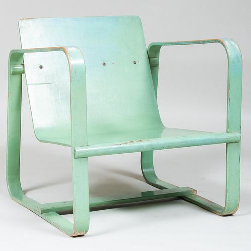 PAINTED BENTWOOD ARMCHAIR ATTRIBUTED 3ba4d0