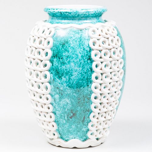 SAINTE RADEGONDE TURQUOISE GLAZED 3ba4db