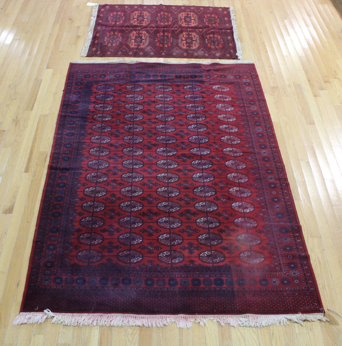 2 ANTIQUE AND FINELY HAND WOVEN 3ba5cc