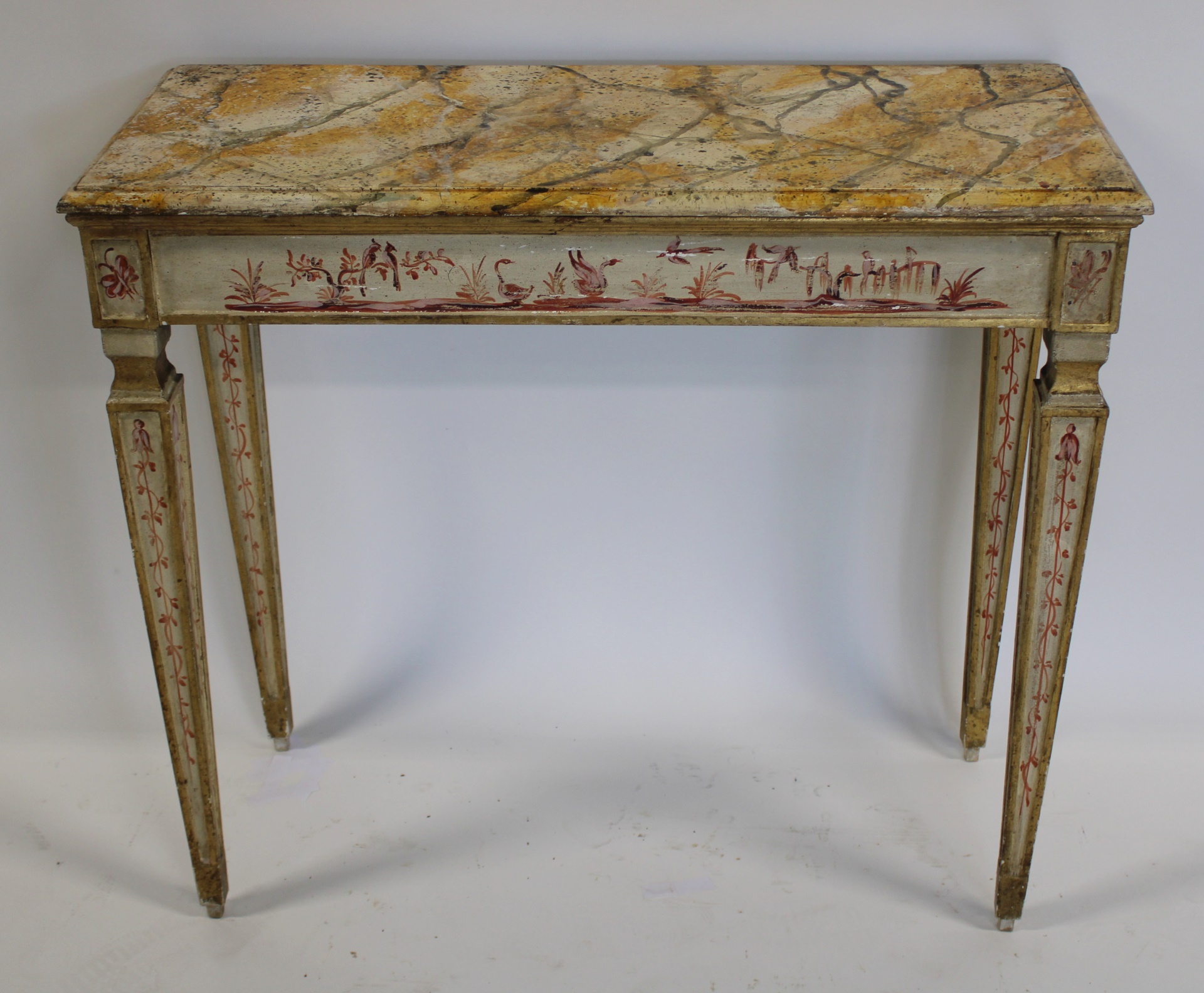 ANTIQUE FAUX FINISHED ITALIAN STYLE