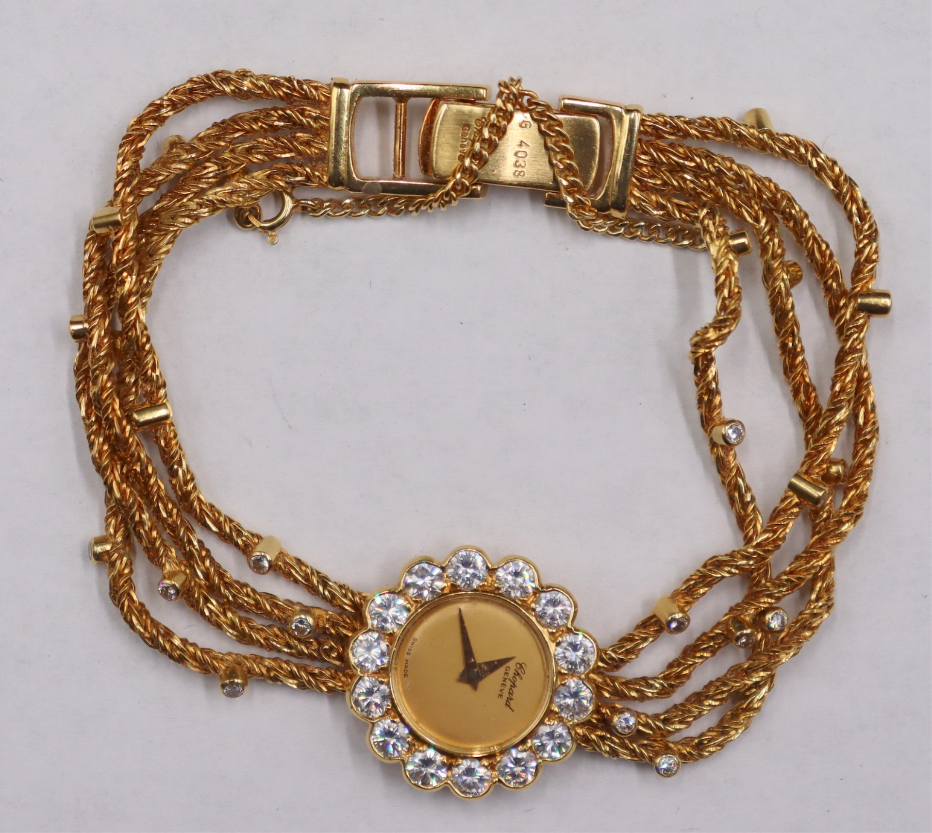 JEWELRY. CHOPARD 18KT GOLD AND