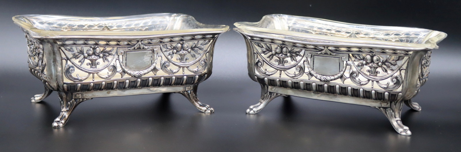 SILVER PAIR OF GERMAN LAZARUS 3ba69d