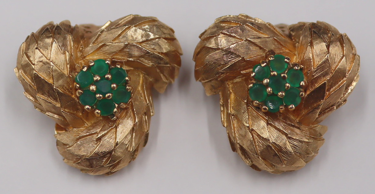 JEWELRY PAIR OF 14KT GOLD AND 3ba699