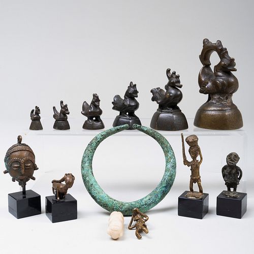 GROUP OF ETHNOGRAPHIC OBJECTSComprising Six 3ba75d