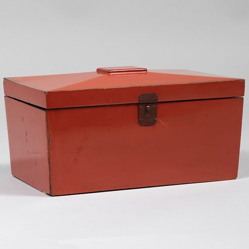 JAPANESE LACQUER TEA CADDY5 1/2