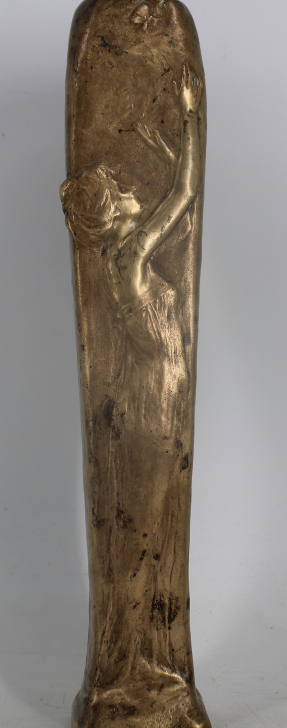 ART NOUVEAU FRENCH GILT BRONZE