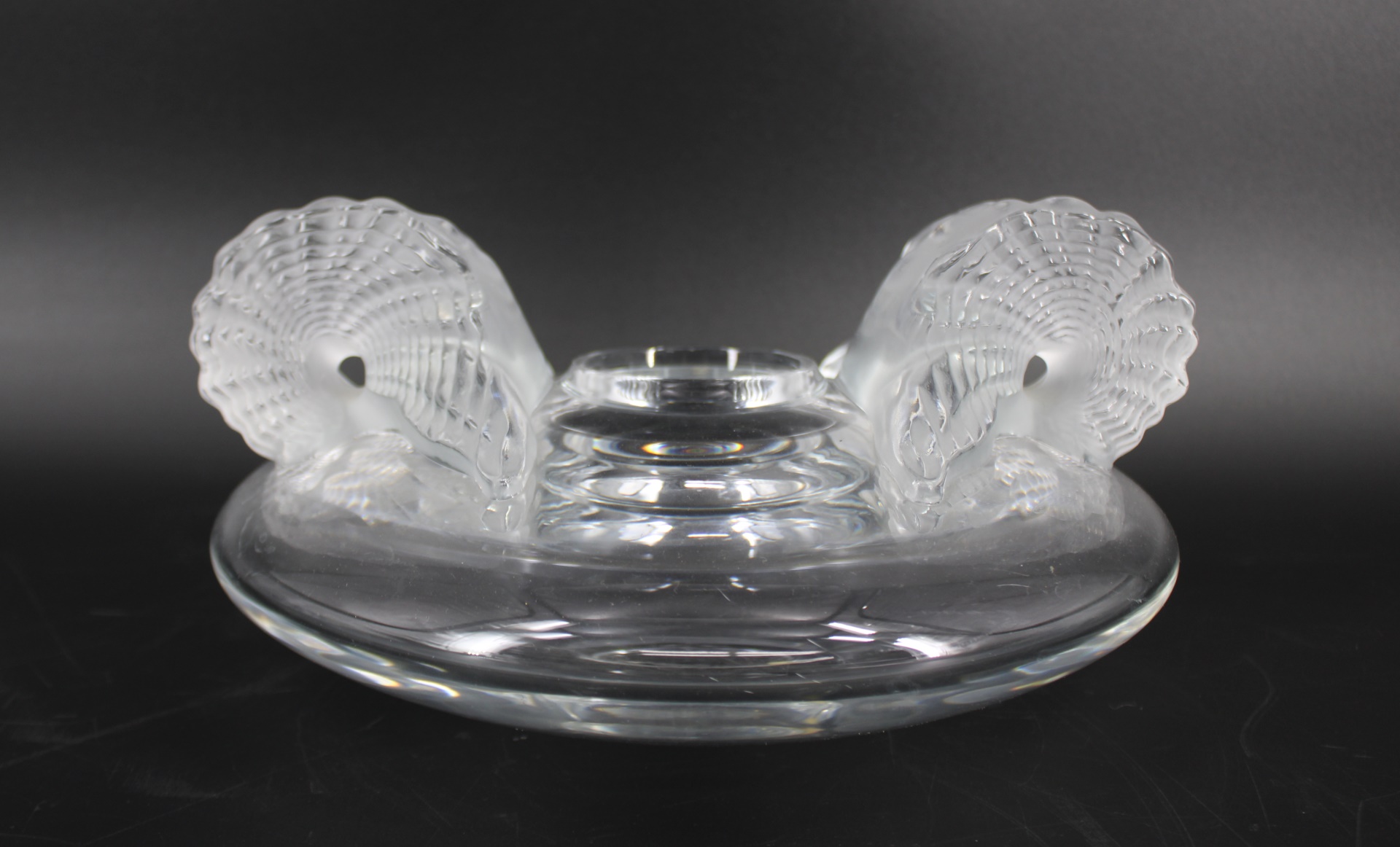 LALIQUE FRANCE "SANTORIN" GLASS