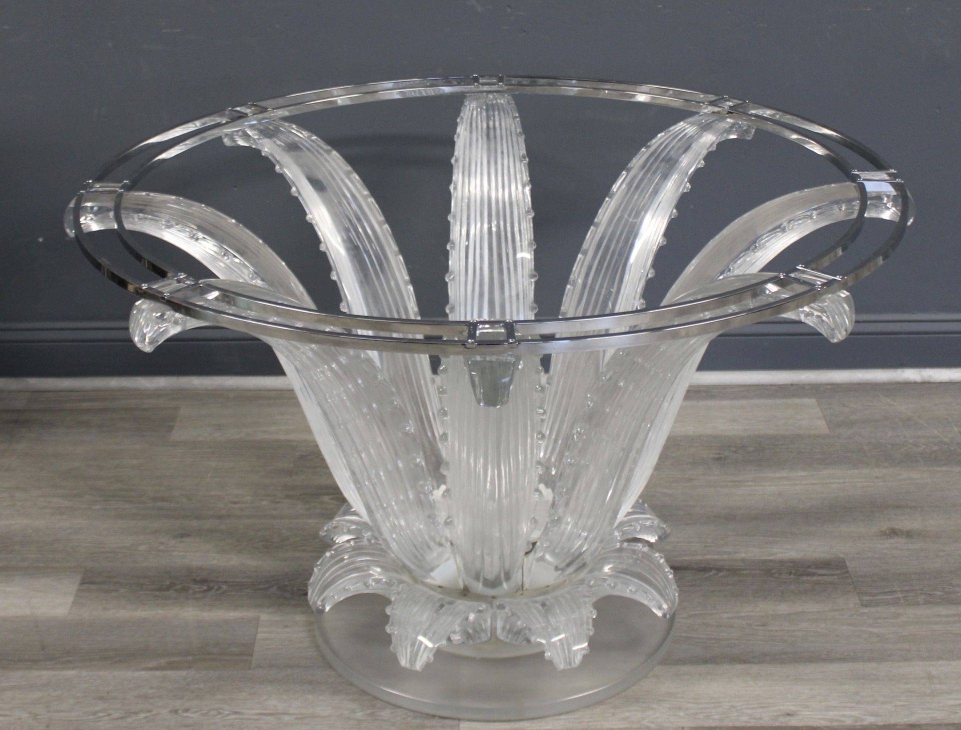 LALIQUE FRANCE CLEAR CRYSTAL CACTUS 3ba8a8