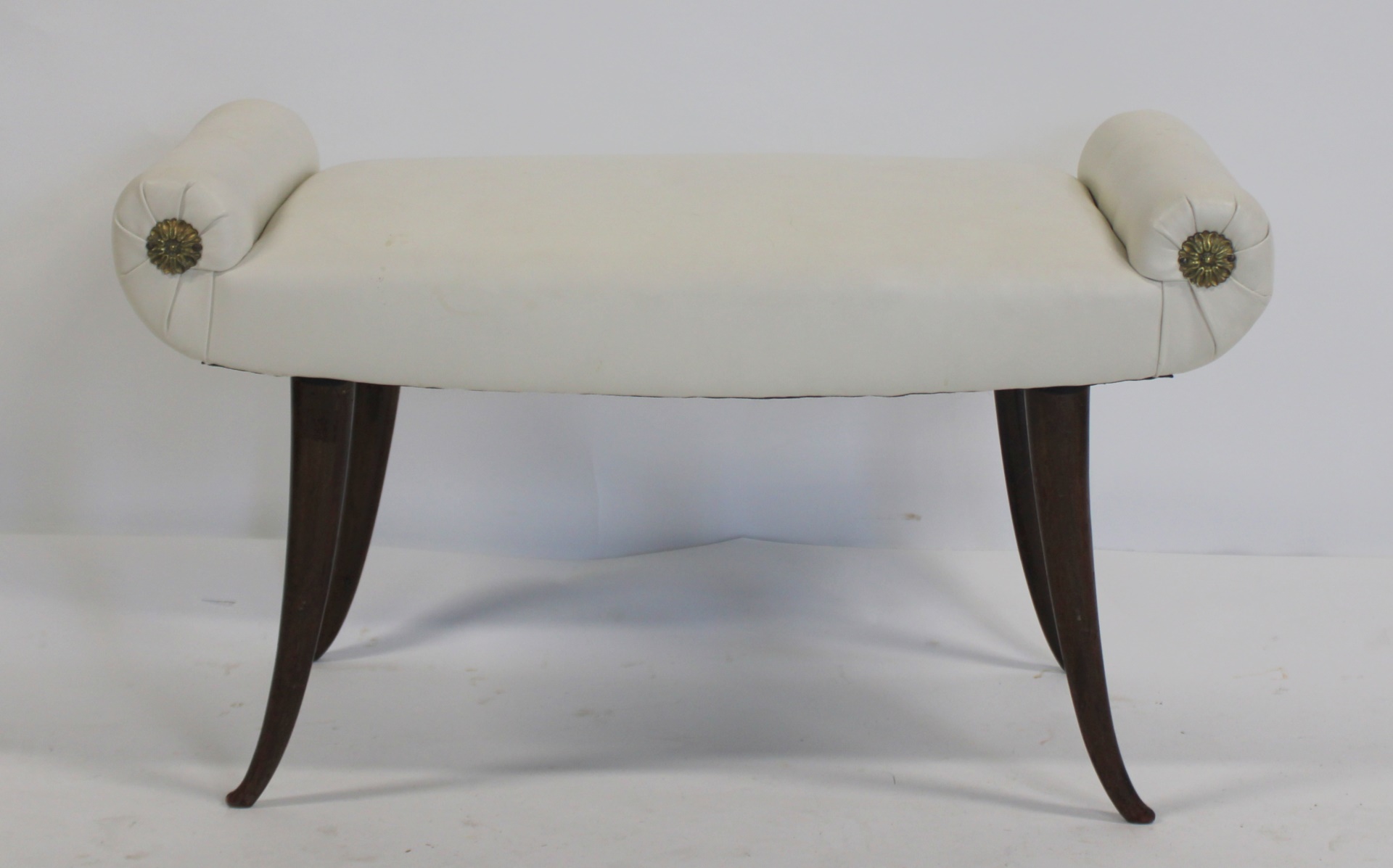 MIDCENTURY PARZINGER STYLE UPHOLSTERED 3ba929