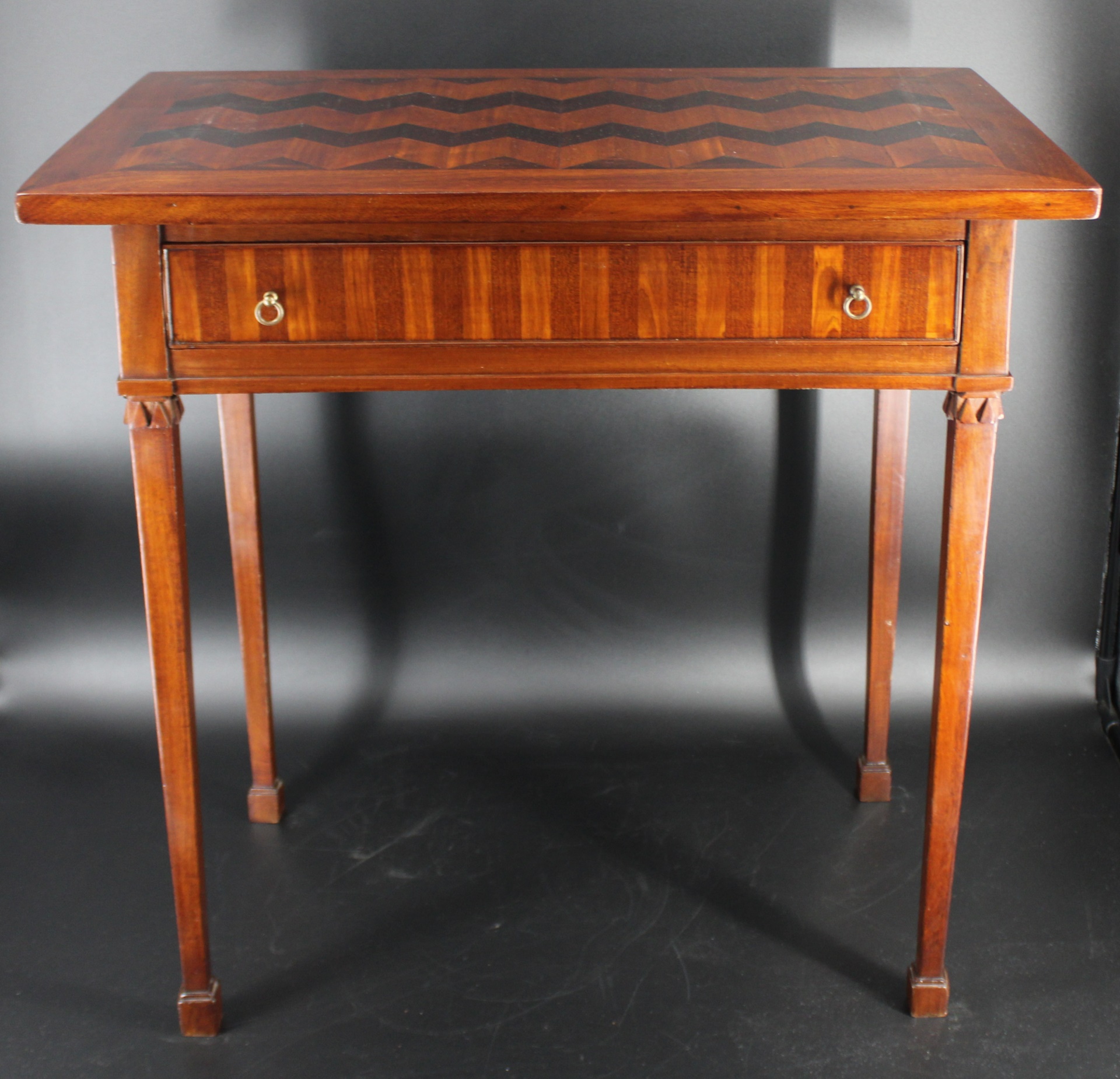 ANTIQUE ITALIAN PARQUETRY INLAID 3ba94d