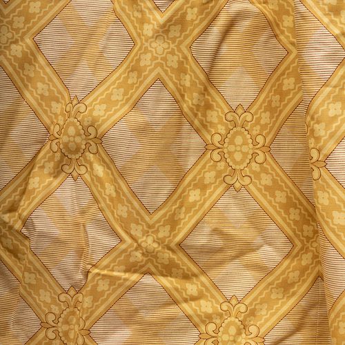 SET OF SIX YELLOW NEO GOTHIC PATTERNED 3b82cc