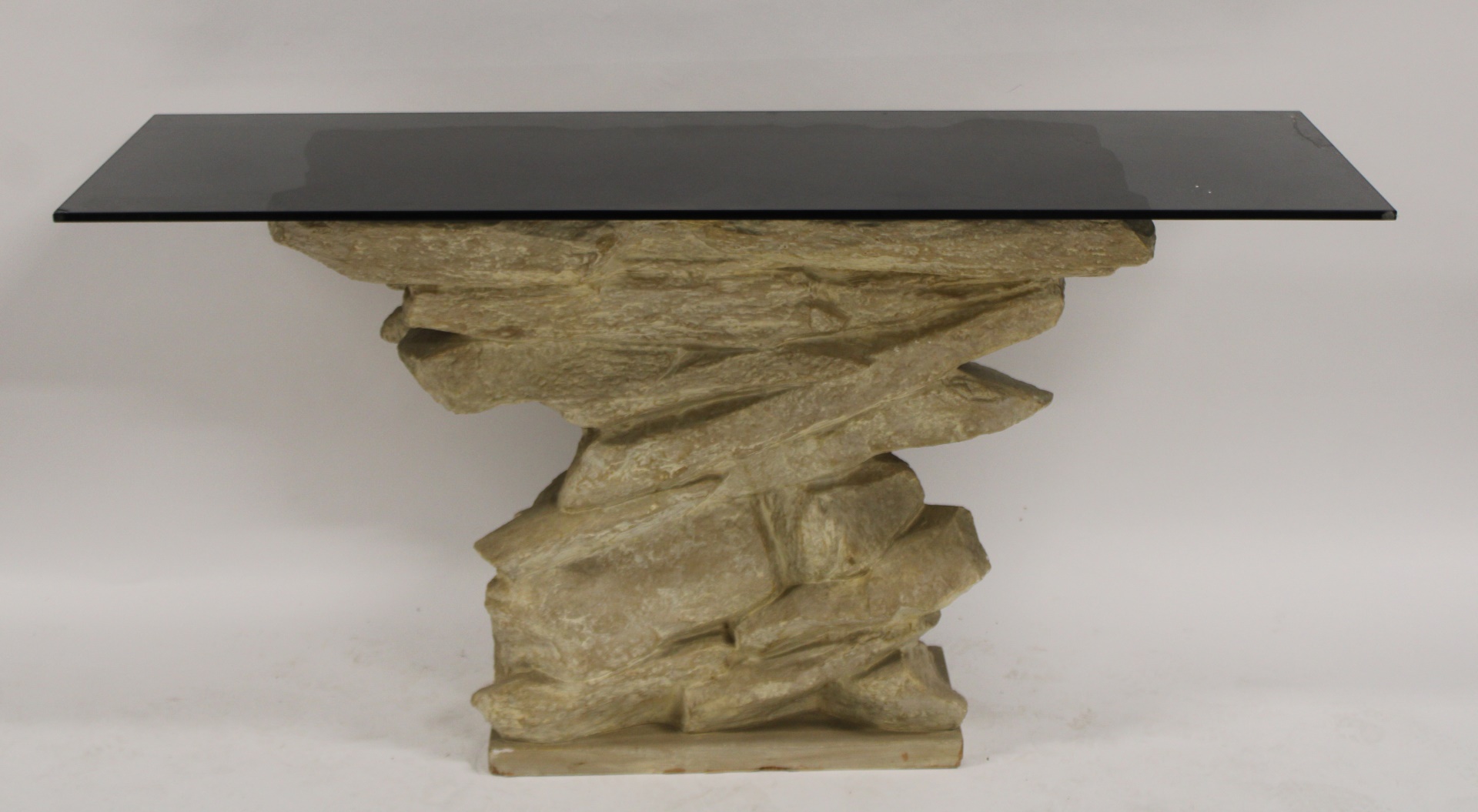 STONE FORM CONSOLE TABLE AFTER