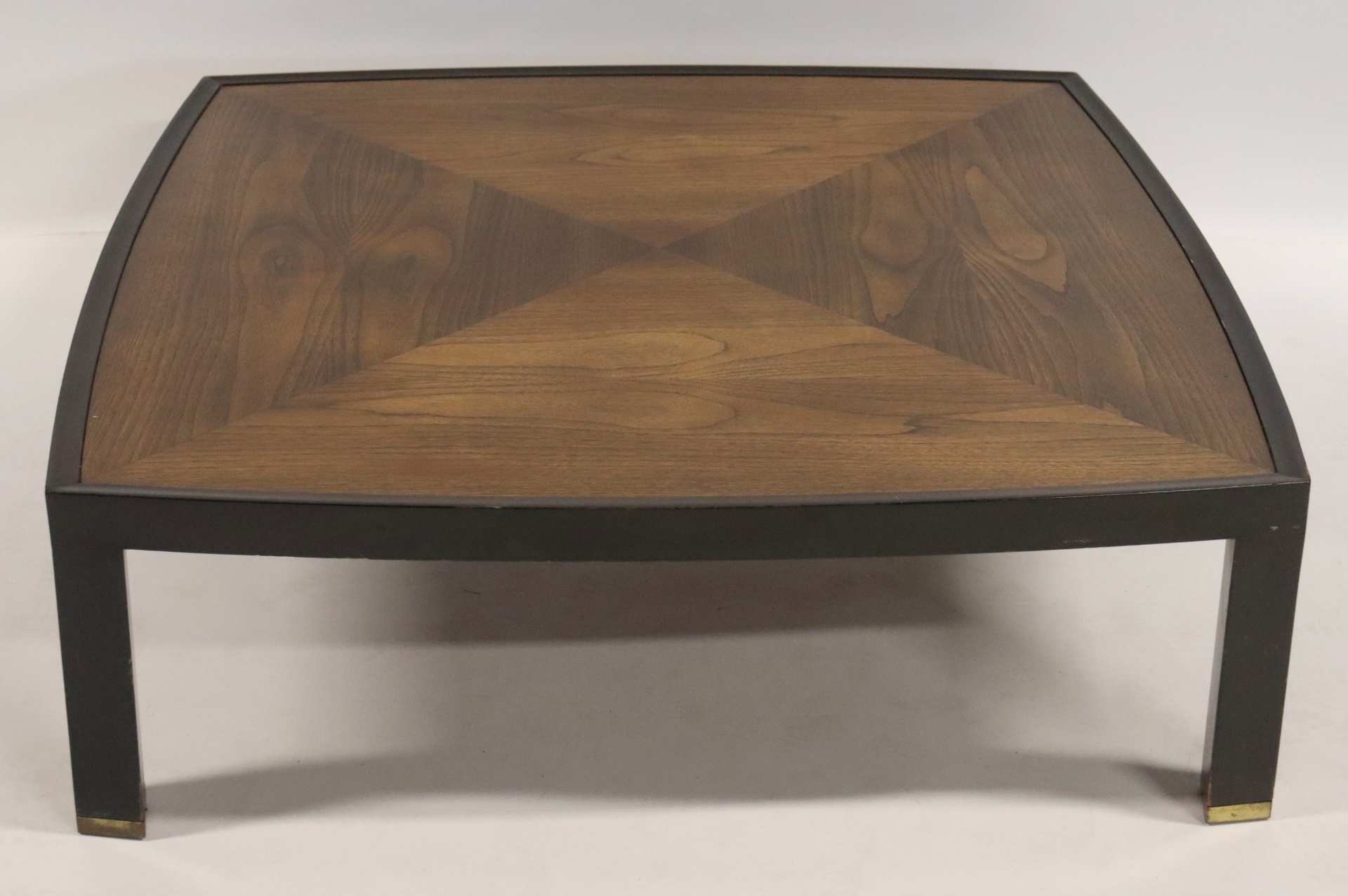 MIDCENTURY BANDED COFFEE TABLE