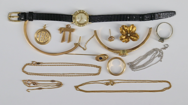 JEWELRY ASSORTED GOLD JEWELRY 3b846b