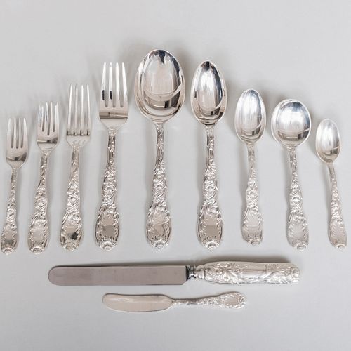 TIFFANY CO SILVER FLATWARE SERVICE 3b8482