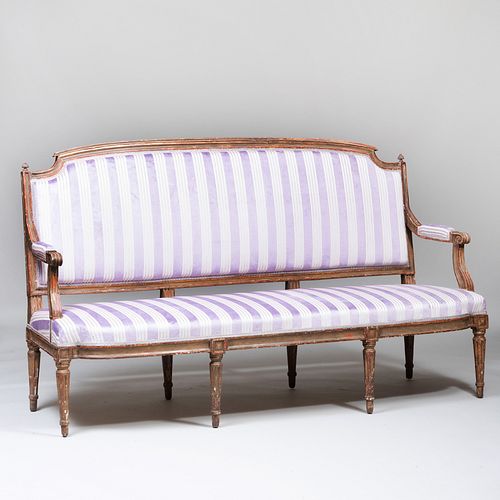 LOUIS XVI STYLE PAINTED AND PARCEL GILT 3b8557