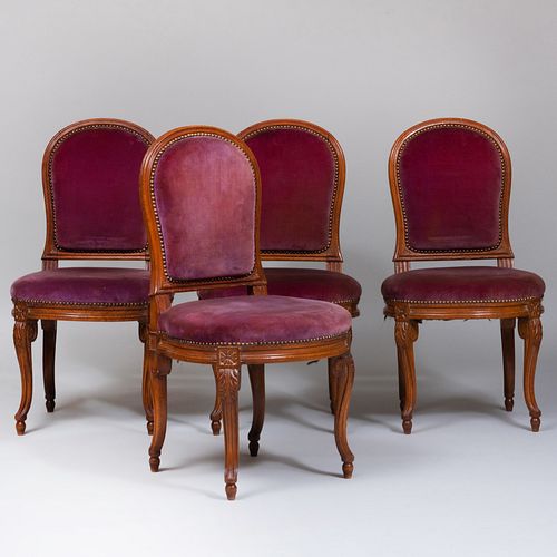 SET OF FOUR LOUIS XV/XVI STYLE