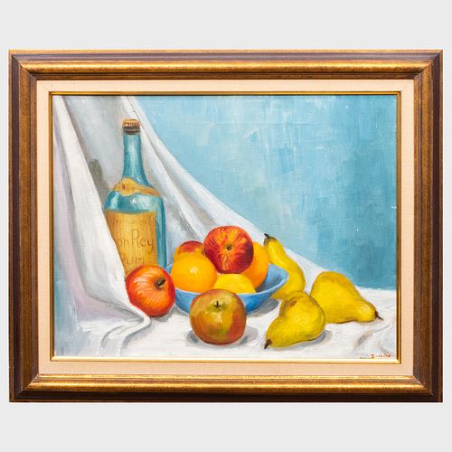 20TH CENTURY SCHOOL STILL LIFE 3b85bd