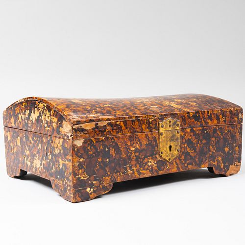 FAUX TORTOISESHELL DOCUMENT BOX6 3b8647