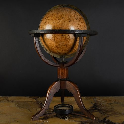 GERMAN CELESTIAL 8 INCH GLOBE ON 3b8670