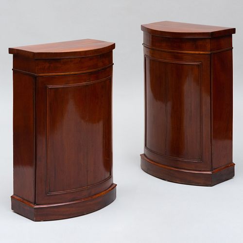 PAIR OF DANISH NEOCLASSICAL MAHOGANY 3b86a0