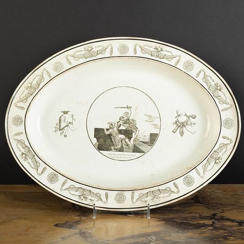 FRENCH TRANSFER PRINTED CREAMWARE