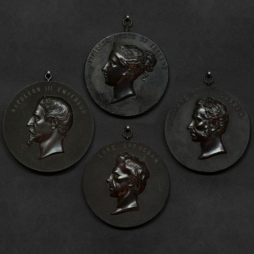 FOUR FRENCH BRONZE AND BOIS DURCI 3b86b2