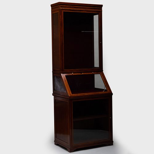 EDWARDIAN SATINWOOD INLAID MAHOGANY 3b86d8