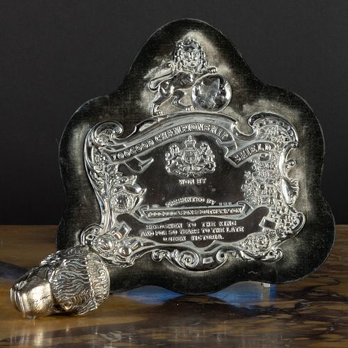 EDWARD VII SILVER BOARS HEAD PRESENTATION