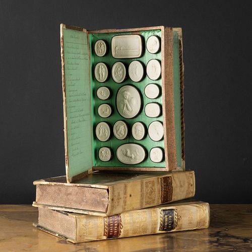 FOUR VOLUMES OF PAOLETTI'S PLASTER