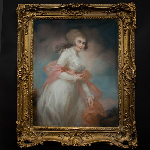 BRITISH SCHOOL: PORTRAIT OF A LADY,