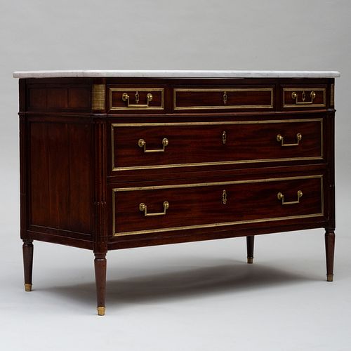 DIRECTOIRE BRASS-MOUNTED MAHOGANY