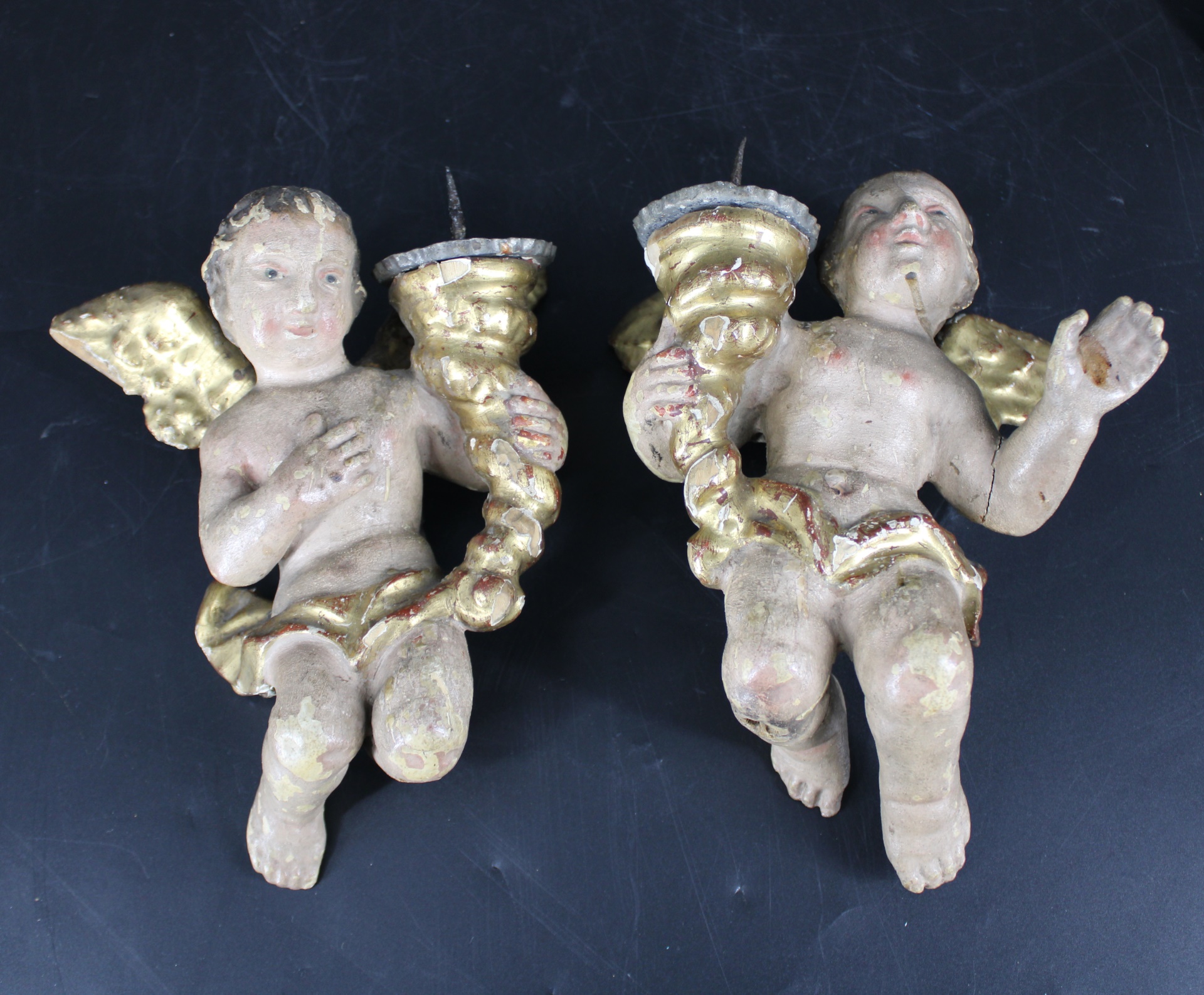 A PAIR OF 18TH CENTURY CARVED GILT 3b8876