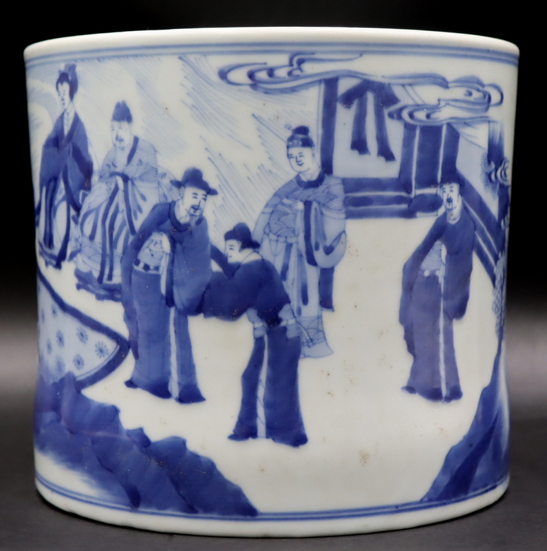 17TH 18TH C CHINESE BLUE AND WHITE 3b88d3