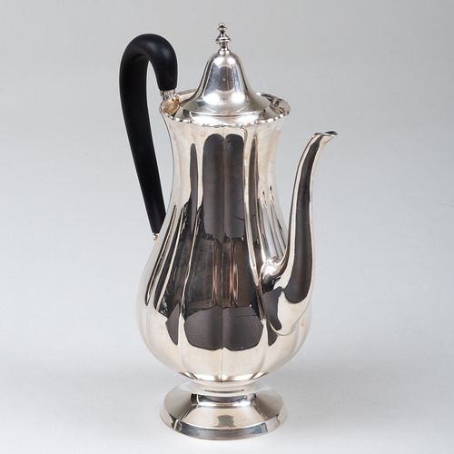 CARTIER SILVER COFFEE POT IN THE