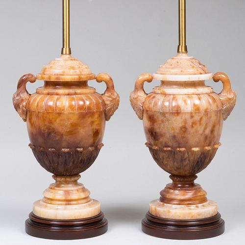 PAIR OF COMPOSITE TABLE LAMPS29 3b8925