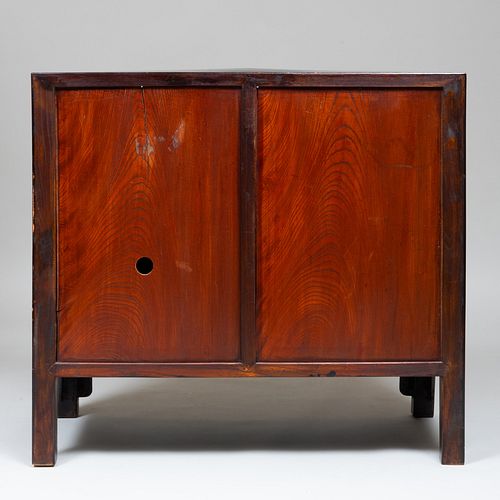 CHINESE PAINTED ELMWOOD SIDE CABINET34 3b897d