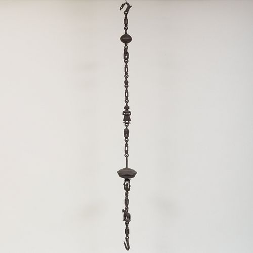 BRONZE INDIAN HANGING CHAIN WITH 3b89cf