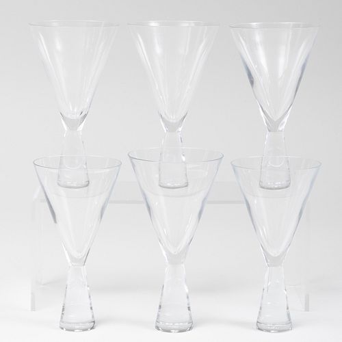 SET OF SIX GUCCI WINE GLASSESAcid 3b8a24