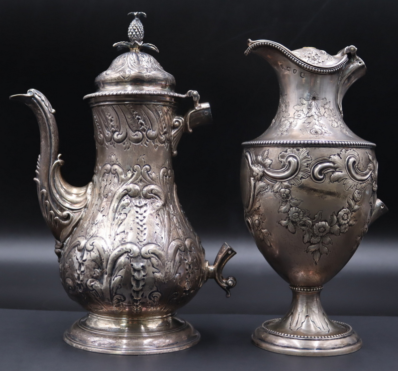 SILVER 2 18TH CENTURY ENGLISH 3b8a8b