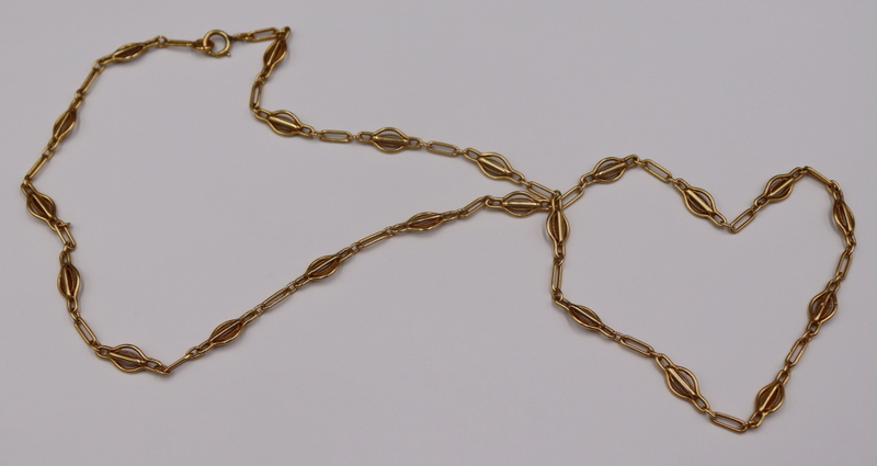 JEWELRY FRENCH 18KT GOLD CHAIN 3b8abf