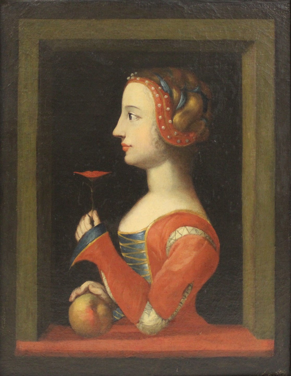 FLORENTINE SCHOOL PORTRAIT (19TH?