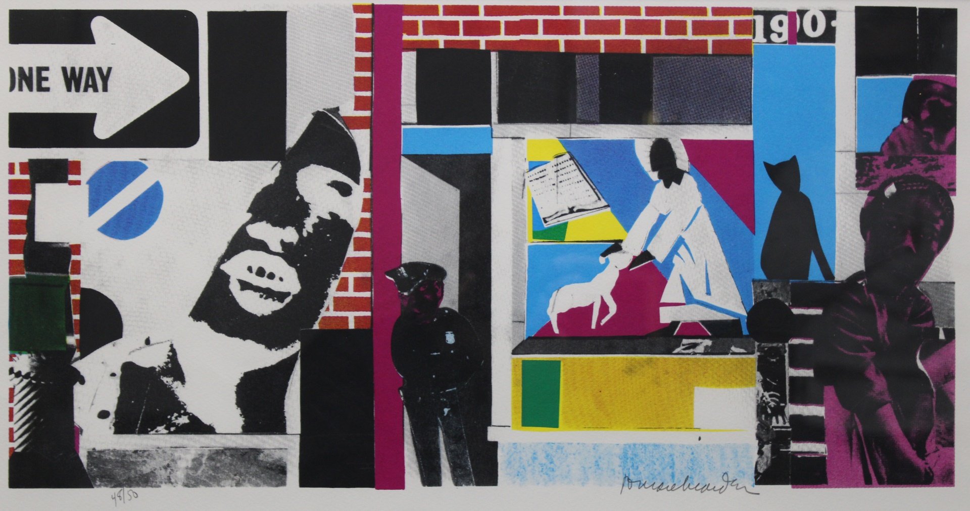 ROMARE BEARDEN AFRICAN AMERICAN  3b8c19