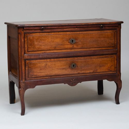 FRENCH PROVINCIAL INLAID WALNUT