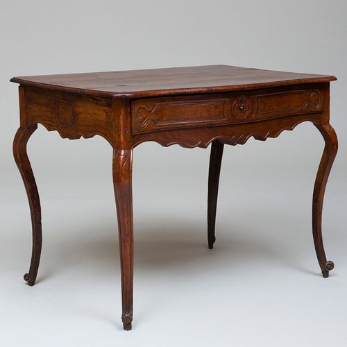 LOUIS XV PROVINCIAL CARVED WALNUT 3b8c60