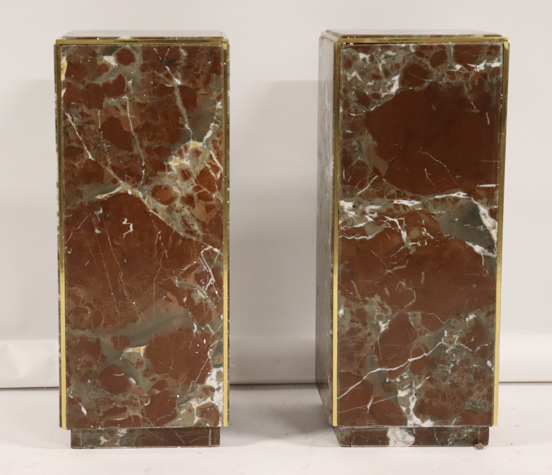 A PAIR OF MIDCENTURY STYLE BRASS 3b8cbd