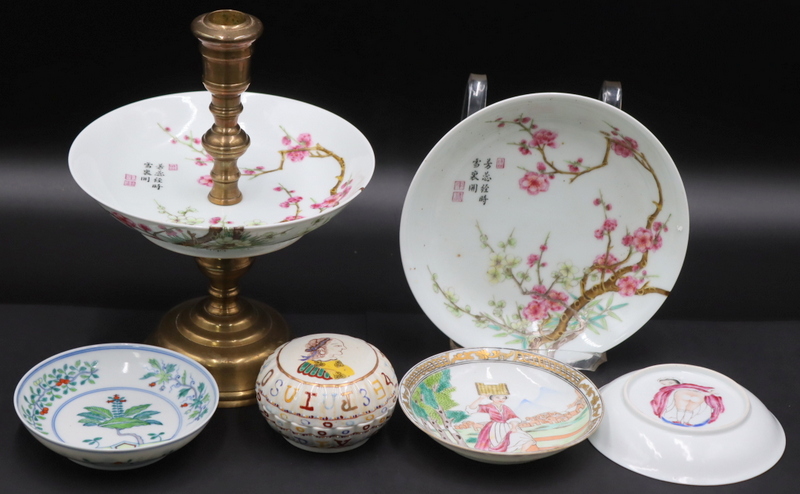 GROUPING OF CHINESE EXPORT PORCELAINS  3b8d0d
