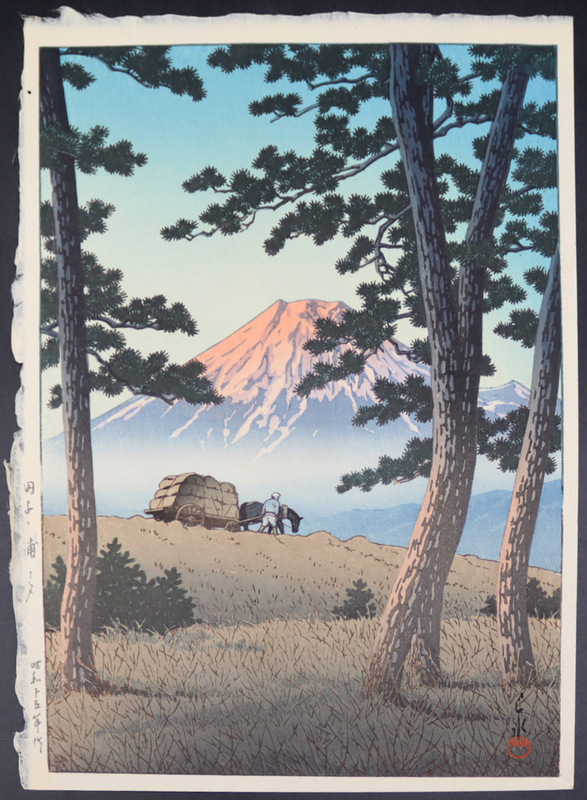 HASUI KAWASE JAPANESE 1883 1957  3b8d24