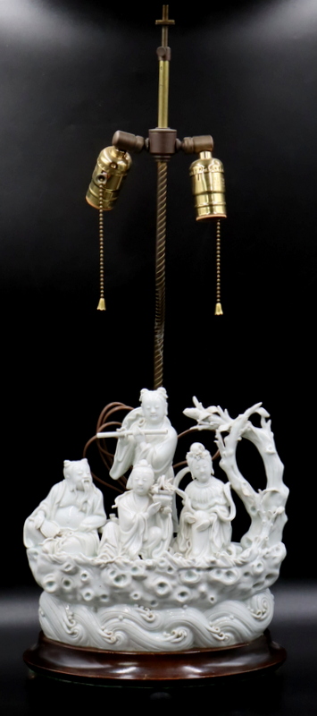 CHINESE BLANC DE CHINE FIGURAL