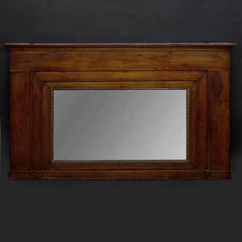 FRENCH PROVINCIAL FRUITWOOD OVERMANTLE